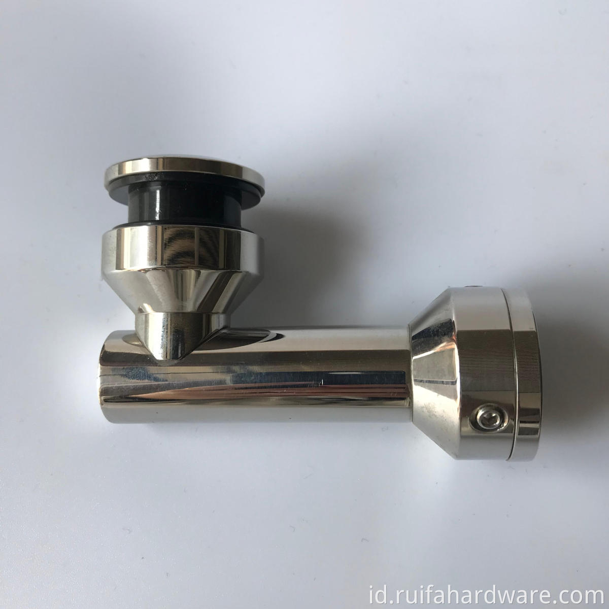 Konektor Dinding ke Pojok Kaca untuk Pintu Mandi (3) Wall to Glass Corner Connector for Shower Door (3)